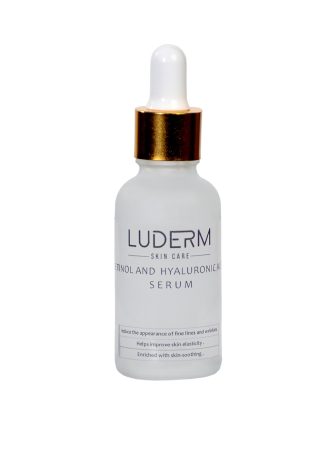 Anti-Aging Retinol Hyaluronic Acid Face Serum by Luderm Skin Care